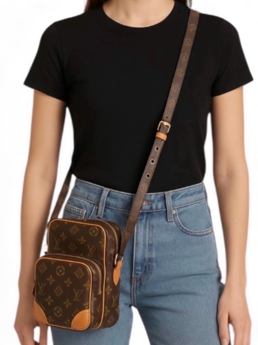 Louis Vuitton Amazone Bag crossbody Monogram Canvas 6x8